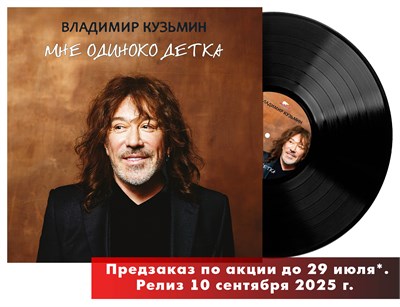 Владимир Кузьмин «Мне одиноко детка» LP MR 25196 LP - фото 5900